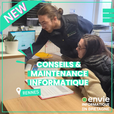Envie Informatique Bretagne : un nouveau service pour accompagner les entreprise