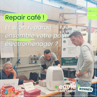 Et si on réparait ensemble votre petit électroménager ?