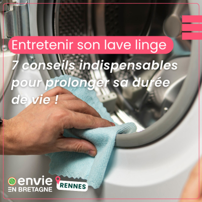 7 conseils pour bien entretenir son lave-linge