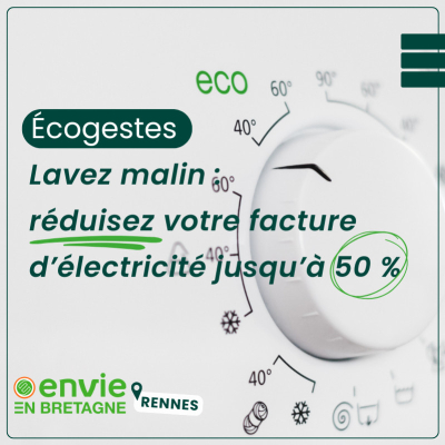 Éco-gestes : comment réduire sa facture d’électricité avec son lave-linge ?