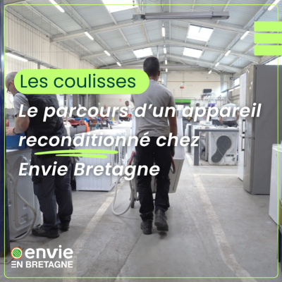 Le parcours en images d’un appareil reconditionné