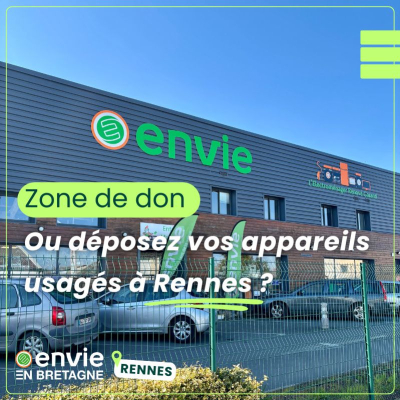 Où donner son électroménager à Rennes ?